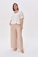 Bluzka Damska Texo Plus Size Ecru