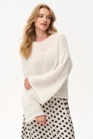 Sweter Damski Hiro Ecru