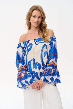 Bluzka Damska Alvoria Ultramarine