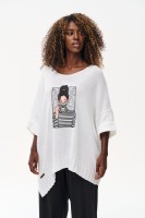 Sweter Damski Persey Ecru