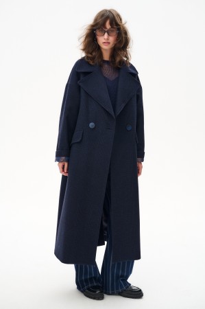 Płaszcz Damski Mela Dark Navy