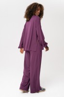 Spodnie Damskie Resun Aubergine