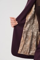 Marynarka Damska Marietta Aubergine