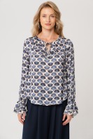 Bluzka Damska Isa Navy
