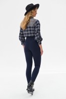 Legginsy Damskie Milena Dark Navy