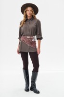 Apaszka Damska Jedwab Design 3 Wine