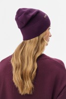 Czapka Damska Łapka Aubergine