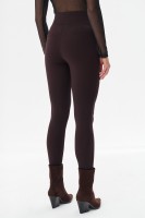 Legginsy Damskie Milena Chocolate