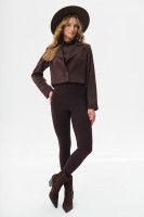 Legginsy Damskie Milena Chocolate