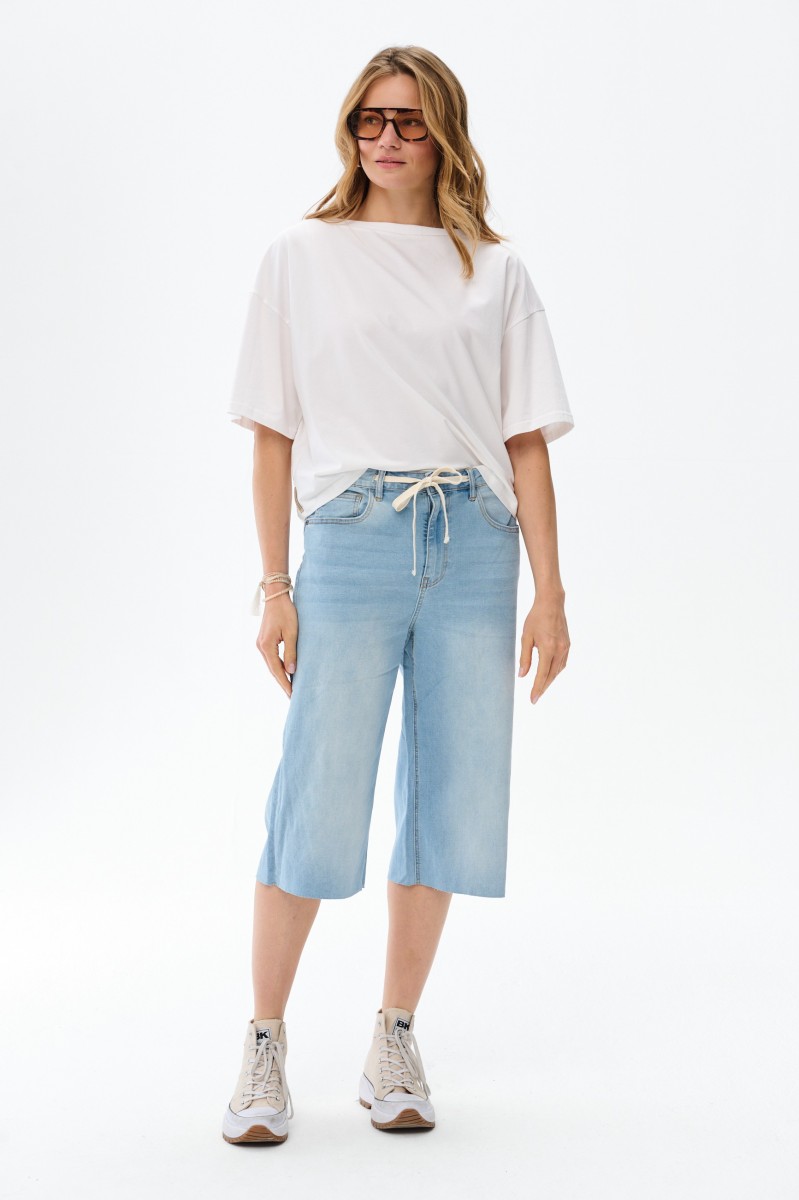 Szorty Damskie 3D 1716S Jeans