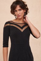 Sukienka Glam BS Czarny