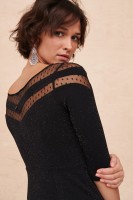 Sukienka Glam BS Czarny