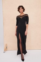Sukienka Glam BS Czarny
