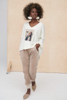 Sweter Damski Balance BS Ecru
