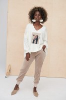 Sweter Damski Balance BS Ecru