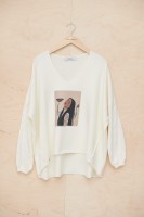Sweter Damski Balance BS Ecru