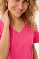 T-shirt Damski Mango BS Amarant