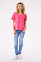 T-shirt Damski Mango BS Amarant