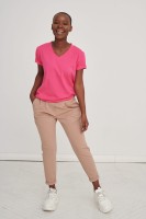 T-shirt Damski Mango BS Amarant