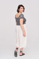 Bluzka Damska Tirra BS Patchwork Black