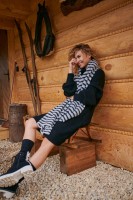 Sukienka Swetrowa Lillo BS Czarny