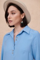 Sukienka Miggon BS Błękitny