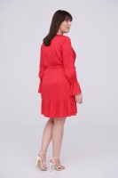 Sukienka Joel Plus Size Koralowy