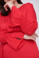 Sukienka Joel Plus Size Koralowy