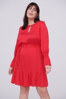 Sukienka Joel Plus Size Koralowy