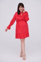 Sukienka Joel Plus Size Koralowy