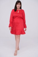 Sukienka Joel Plus Size Koralowy