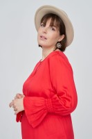Sukienka Joel Plus Size Koralowy