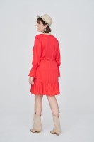Sukienka Joel Plus Size Koralowy