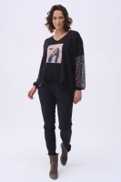 Sweter Damski Balance BS Czarny