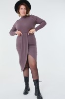 Spódnica Attina Plus Size Wrzos