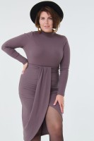 Spódnica Attina Plus Size Wrzos
