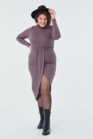 Spódnica Attina Plus Size Wrzos
