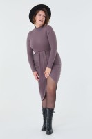 Spódnica Attina Plus Size Wrzos