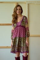 Sukienka Luxury BS Patchwork