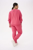 Spodnie Damskie Gaja Plus Size Koral