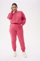 Spodnie Damskie Gaja Plus Size Koral