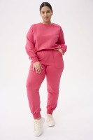 Spodnie Damskie Gaja Plus Size Koral