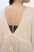 Sukienka Caran Plus Size Beż