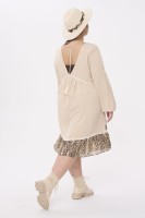 Sukienka Caran Plus Size Beż