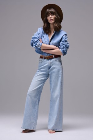 Jeansy Damskie 3D 9211 BS Light Jeans