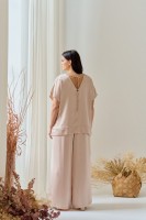 Bluzka Damska Cygaro Plus Size Świetlisty Beż