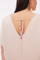 Bluzka Damska Cygaro Plus Size Świetlisty Beż