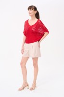 Sweter Damski Lanna BS Czerwony