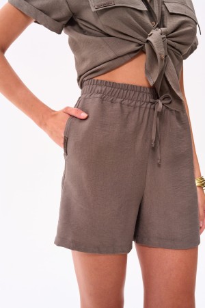 Szorty Damskie Tassel BS Cappucino