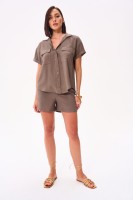Szorty Damskie Tassel BS Cappucino